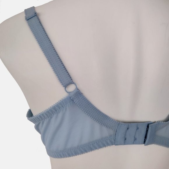Adore Me Blue Lined Underwire Contour Full Coverage Bra 38D NWOT - Picture 7 of 11